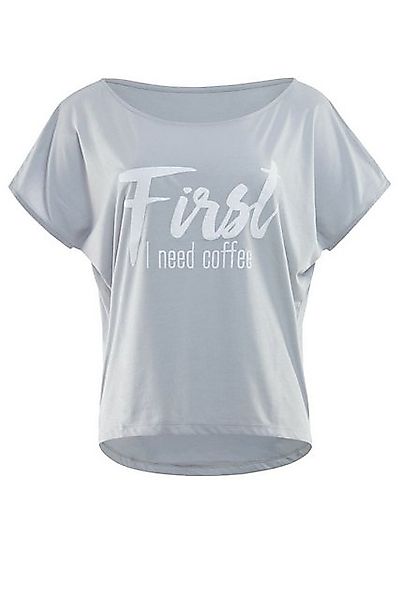 Winshape Oversize-Shirt MCT002 ultra leicht mit weißem Glitzer-Aufdruck günstig online kaufen