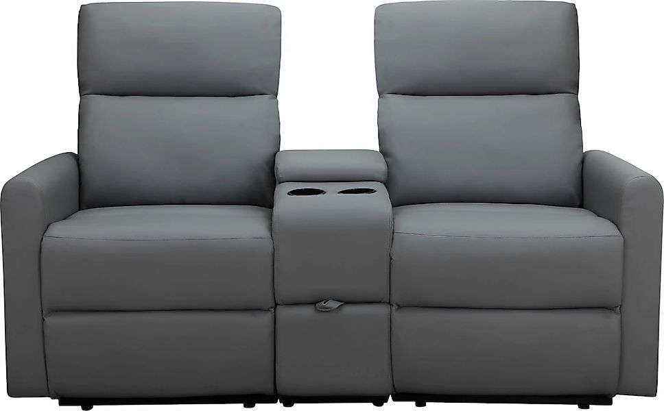 Home affaire 2-Sitzer "Daoulas, 2er-Kinosofa, TV-Sessel, Multimedia-Sofa" K günstig online kaufen