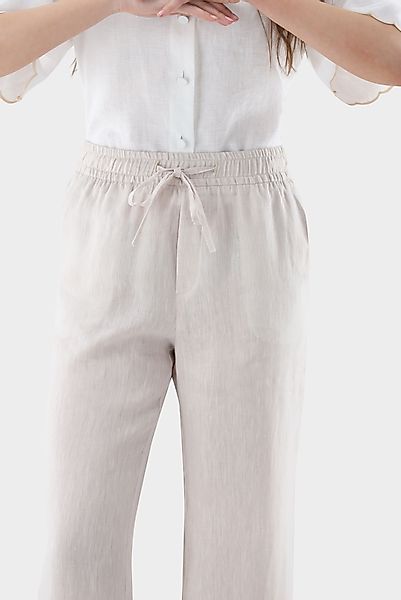 Palazzo-Hose aus Leinen günstig online kaufen