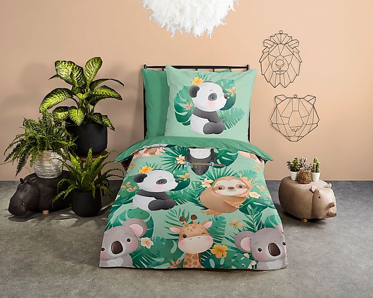 good morning Kinderbettwäsche »Momo« 2 Stk. tlg. Mikrofaser, 135x200, Pfleg günstig online kaufen