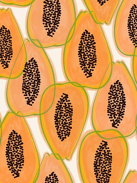 Poster / Leinwandbild - Papaya Cravings günstig online kaufen