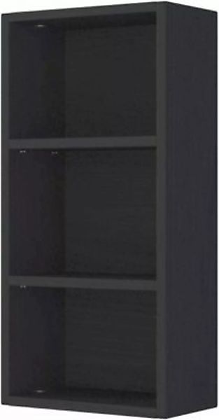 Lomadox Badmöbel Badezimmer Hängeregal TAREE-03 in matt grau schwarz günstig online kaufen
