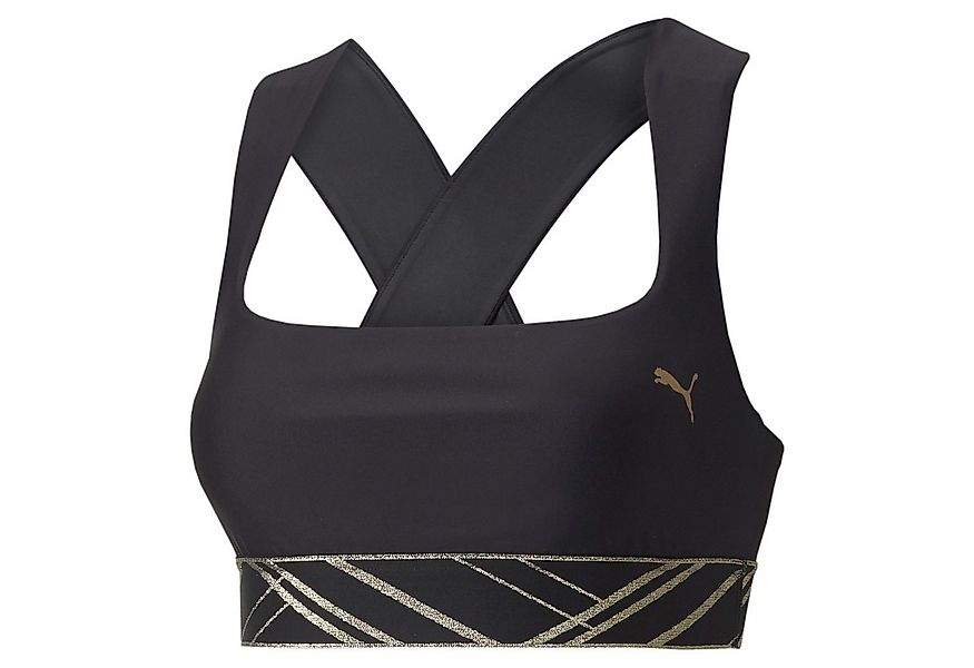 PUMA Sport-BH Puma Damen Sport BH Mid Impact Deco Glam Bra 522253 günstig online kaufen