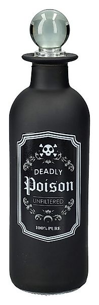Figuren Shop GmbH Dekoobjekt Deko Glasflasche - Deadly Poison Trank - schwa günstig online kaufen