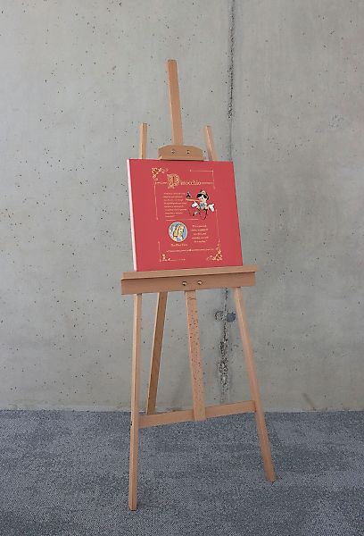 Komar Leinwandbild "Pinocchio Vice Versa - Größe 40 x 40 cm" Disney 40 x 40 günstig online kaufen
