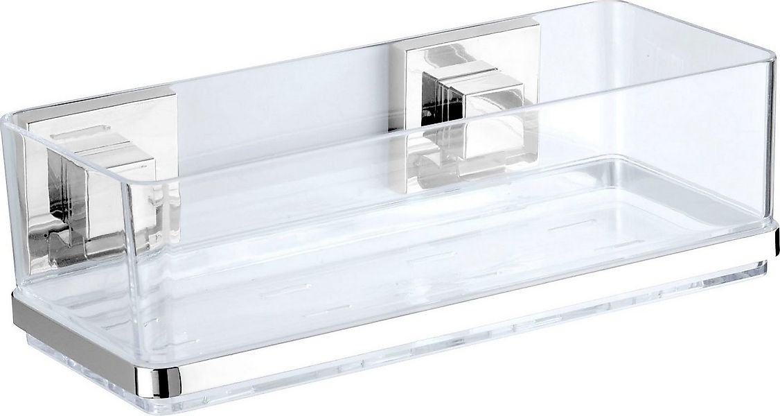 WENKO Duschablage Vacuum-Loc Quadro, 1 Ablage günstig online kaufen