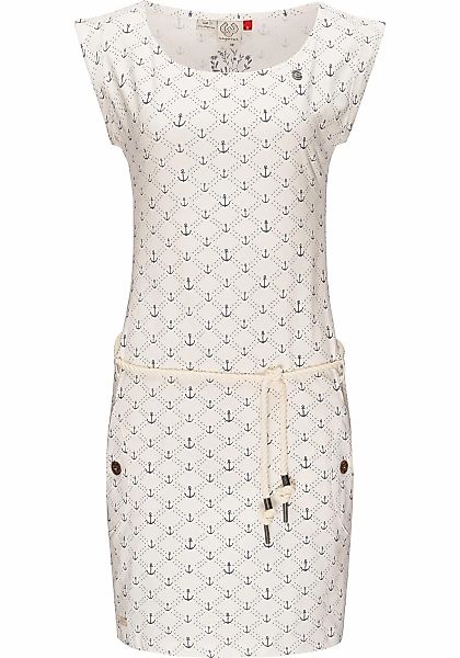 Ragwear Jerseykleid "Tag Marina", stylisches Shirtkleid mit maritimem Druck günstig online kaufen