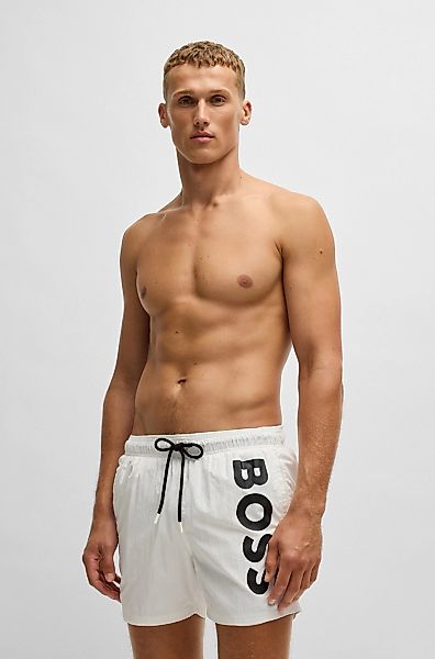 BOSS Badeshorts "Octopus" mit kontrastfarbenem BOSS Logo-Schriftzug auf dem günstig online kaufen