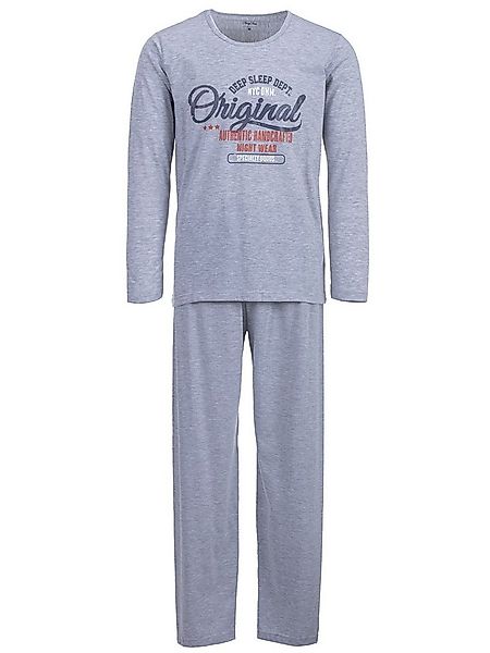 Henry Terre Schlafanzug Pyjama Set Langarm - Original Authentic Nightwear günstig online kaufen