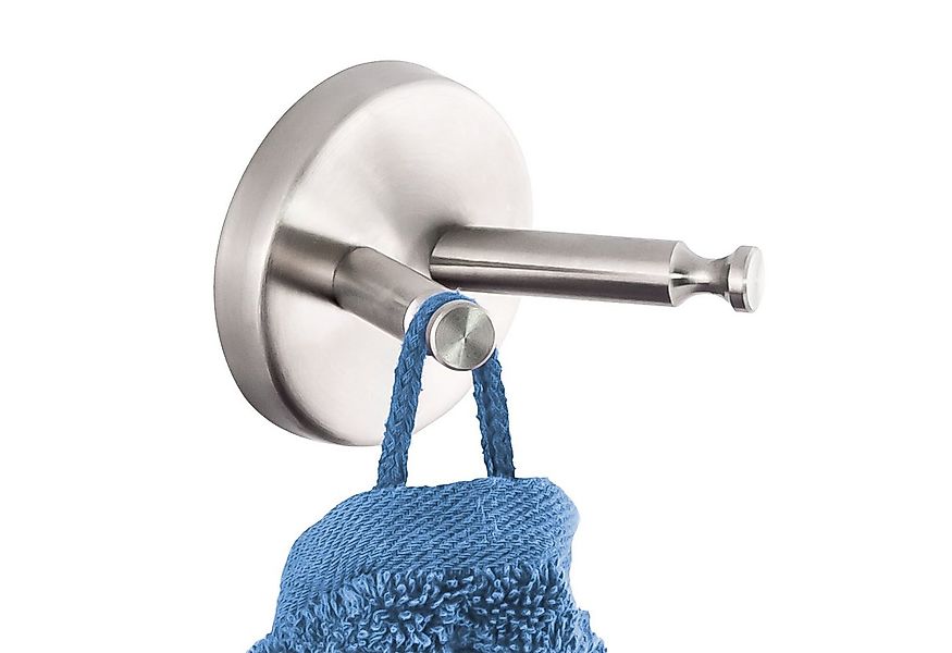 bremermann Handtuchhaken Bad-Serie PIAZZA - 2in1, aus Edelstahl matt günstig online kaufen