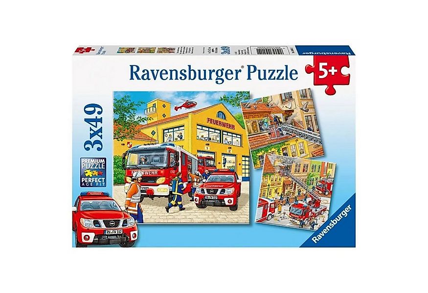Ravensburger Puzzle Ravensburger Kinderpuzzle - 09401 Feuerwehreinsatz - Pu günstig online kaufen