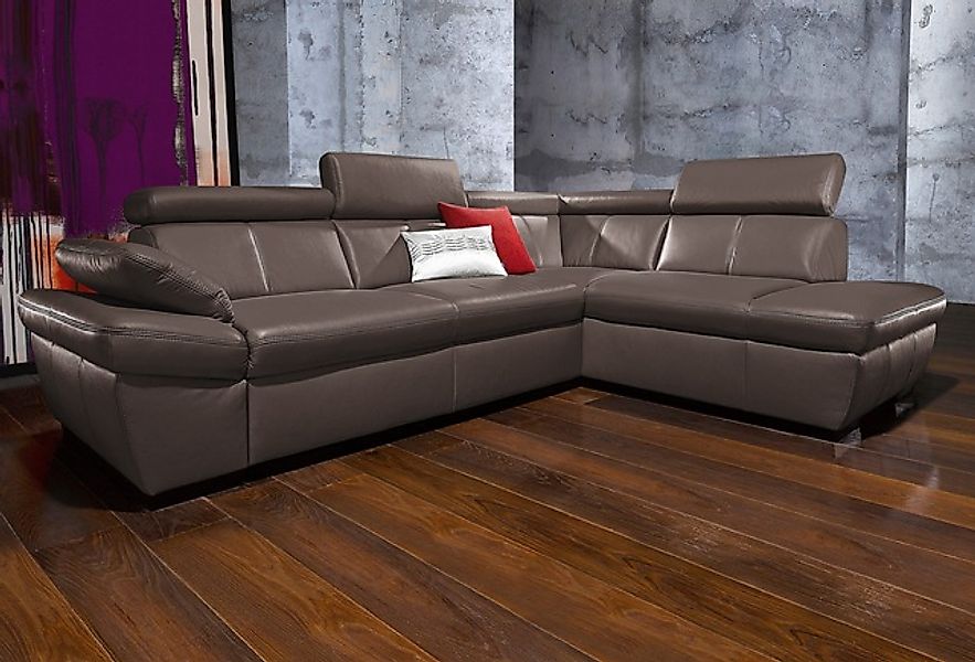 exxpo - sofa fashion Ecksofa »Salerno, klassisch modernes Funktionssofa, ho günstig online kaufen