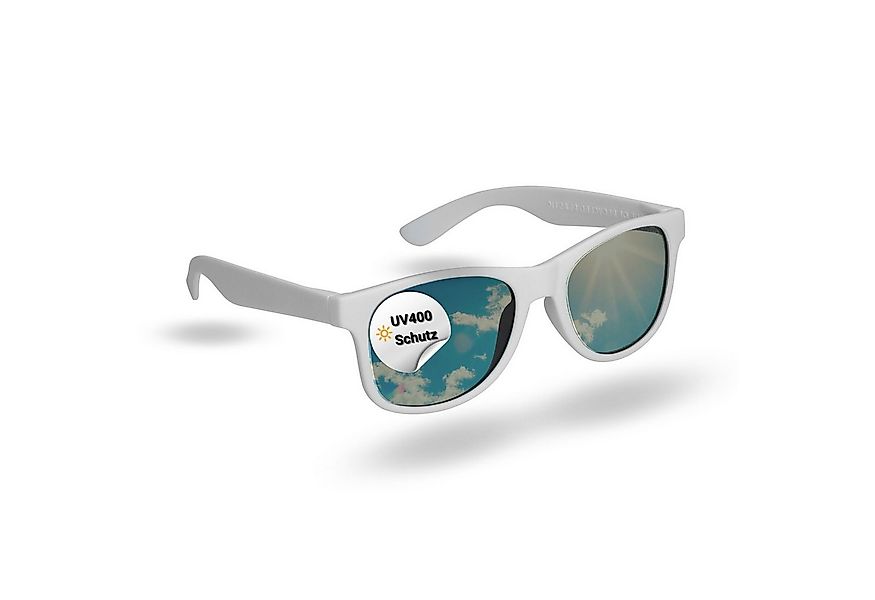 elasto Sonnenbrille UMI Brille UV400 Schutz weiß günstig online kaufen