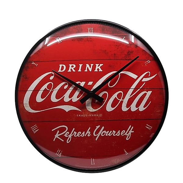 Nostalgic-Art Wanduhr Coca Cola Coca Cola Logo Red günstig online kaufen