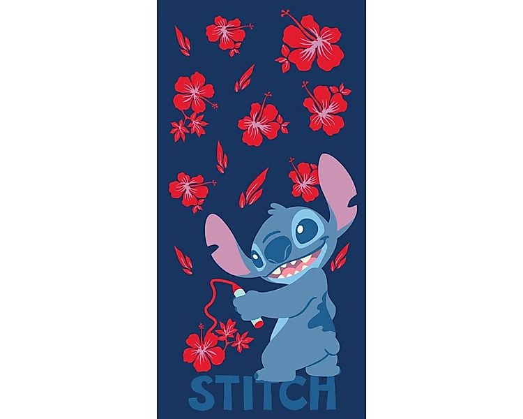 Aymax sprl Strandtuch Disney Lilo & Stitch Badehandtuch aus 100% Baumwolle günstig online kaufen