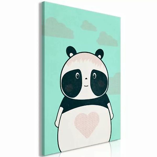 artgeist Wandbild Careful Panda (1 Part) Vertical mehrfarbig Gr. 40 x 60 günstig online kaufen