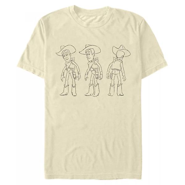 Pixar - Toy Story - Woody Turnaround - Männer T-Shirt günstig online kaufen