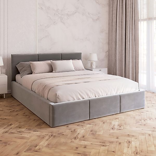 FDM Polsterbett AMBER modern mit Bettkasten günstig online kaufen