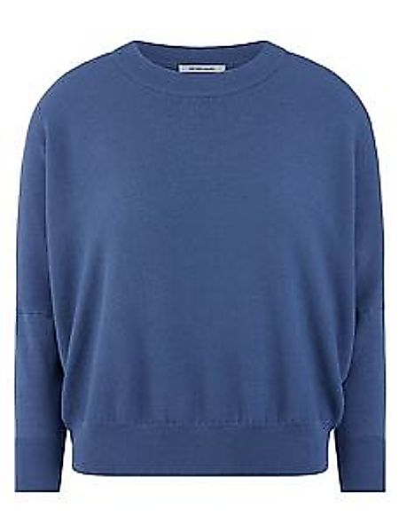 Rundhals-Pullover Peter Hahn blau günstig online kaufen