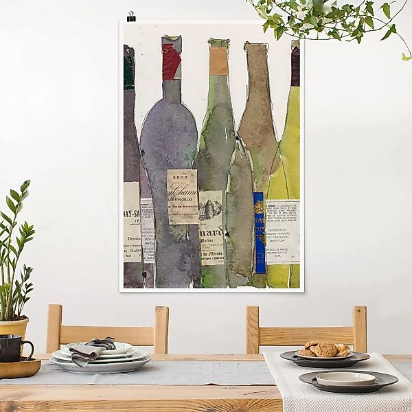 Poster Küche - Hochformat Wein & Spirituosen IV günstig online kaufen