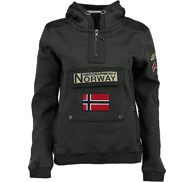Geographical Norway Kapuzenpullover Gymclass by leyoley mit großer Bauchtas günstig online kaufen