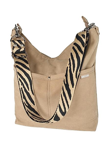 sanumi Umhängetasche Canvas Hobobag günstig online kaufen