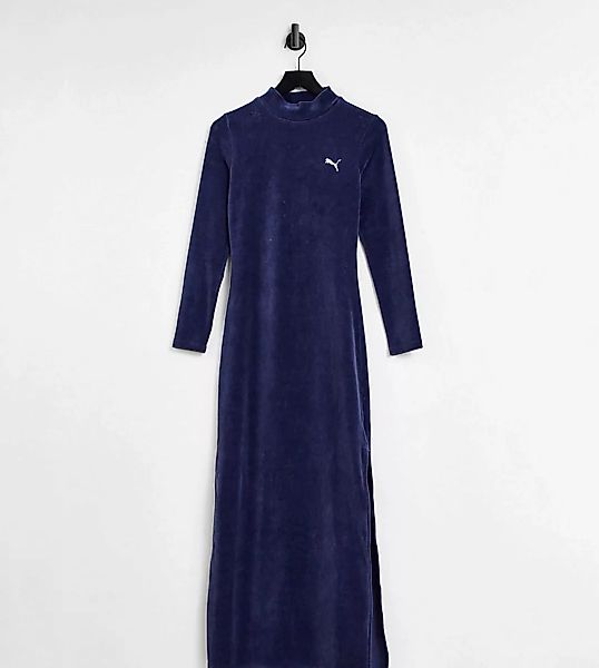 Puma – Icons 2.0 Fashion – Kleid in Marineblau günstig online kaufen