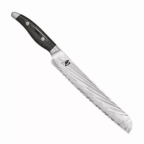 KAI Shun Nagare Brotmesser 23 cm - Damaststahl - Griff Pakkaholz günstig online kaufen