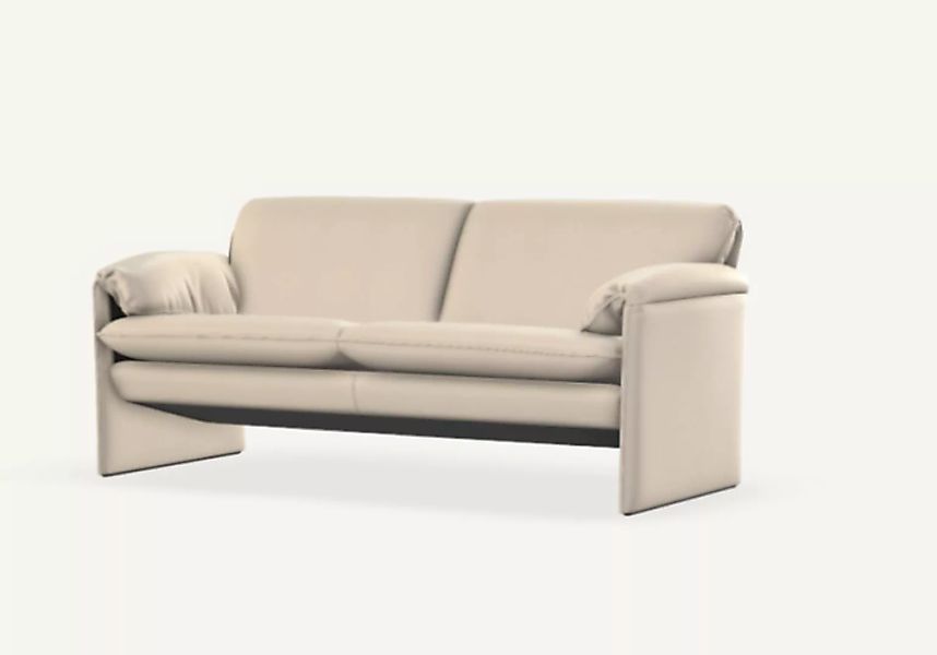 Sofa Leder Beige 176 cm breit von Leolux Bora-Bora günstig online kaufen