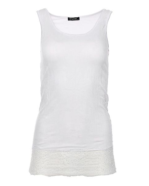 Muse Spitzentop Trägertop mit Spitzensaum 0518 günstig online kaufen