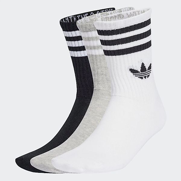 adidas Originals Sportsocken "3S CREW S 3P" 3 Paar tlg. für Laufen, knöchel günstig online kaufen