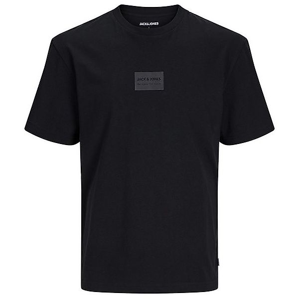 Jack & Jones Rundhalsshirt Jack&Jones Übergrößen T-Shirt JJHAKKAI schwarz günstig online kaufen