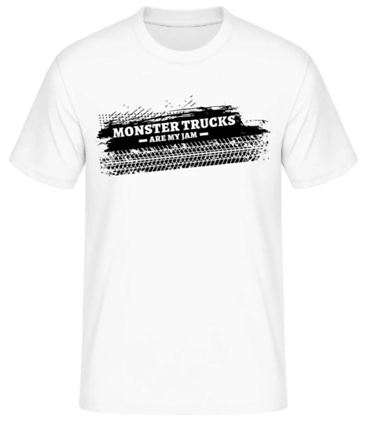 Monster Truck Tire Track · Männer Basic T-Shirt günstig online kaufen