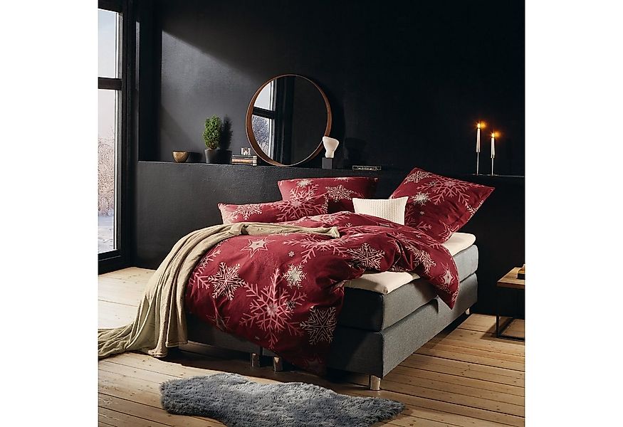 REDBEST Bettwäsche Bettwäsche, Biber, Sterne günstig online kaufen