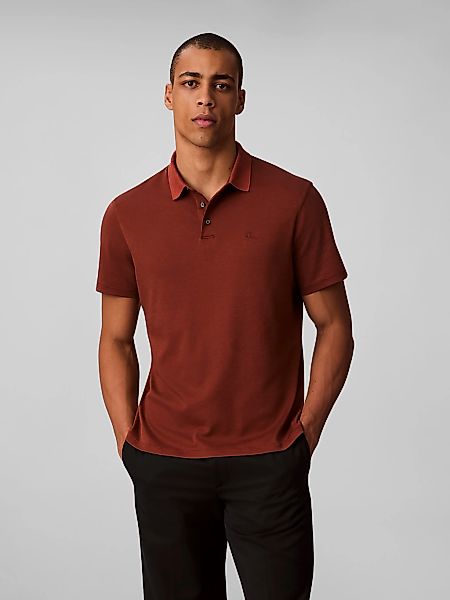 Calvin Klein Poloshirt "SS SUPIMA CHEST EMB POLO", Mit Rundhalsausschnitt günstig online kaufen