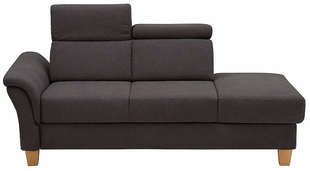 Home affaire Recamiere "Conville" incl. Kopfteilverstellung, Federkern, wah günstig online kaufen