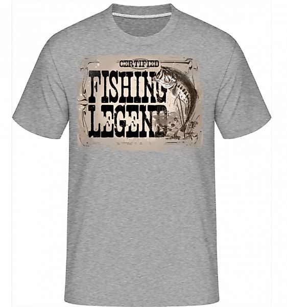 Fishing Legend · Shirtinator Männer T-Shirt günstig online kaufen