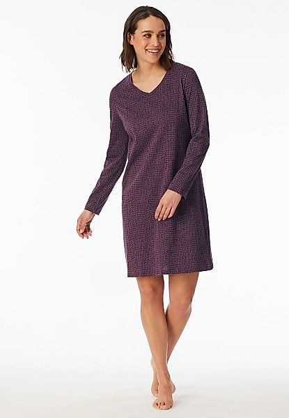 uncover by SCHIESSER Nachthemd "UNCOVER Nightwear", Baumwolle, Single Jerse günstig online kaufen