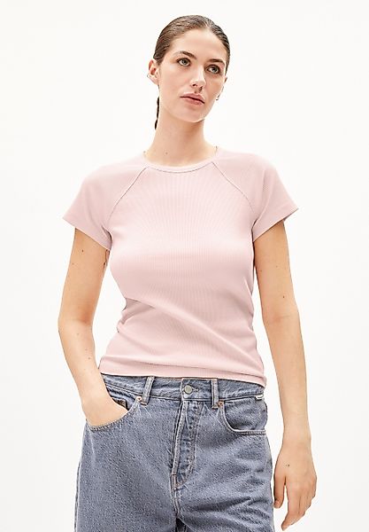 Armedangels T-Shirt HANJAA Ripp-T-Shirt aus Bio-Baumwoll günstig online kaufen