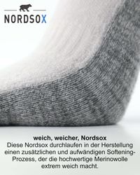 NORDSOX Wandersocken Premium Merino Wolle Premium günstig online kaufen