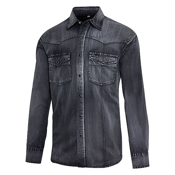 Stars & Stripes Langarmhemd Westernhemd Enzo günstig online kaufen