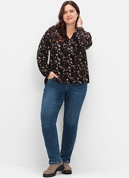 Sheego Klassische Bluse Tunika (2-tlg) günstig online kaufen