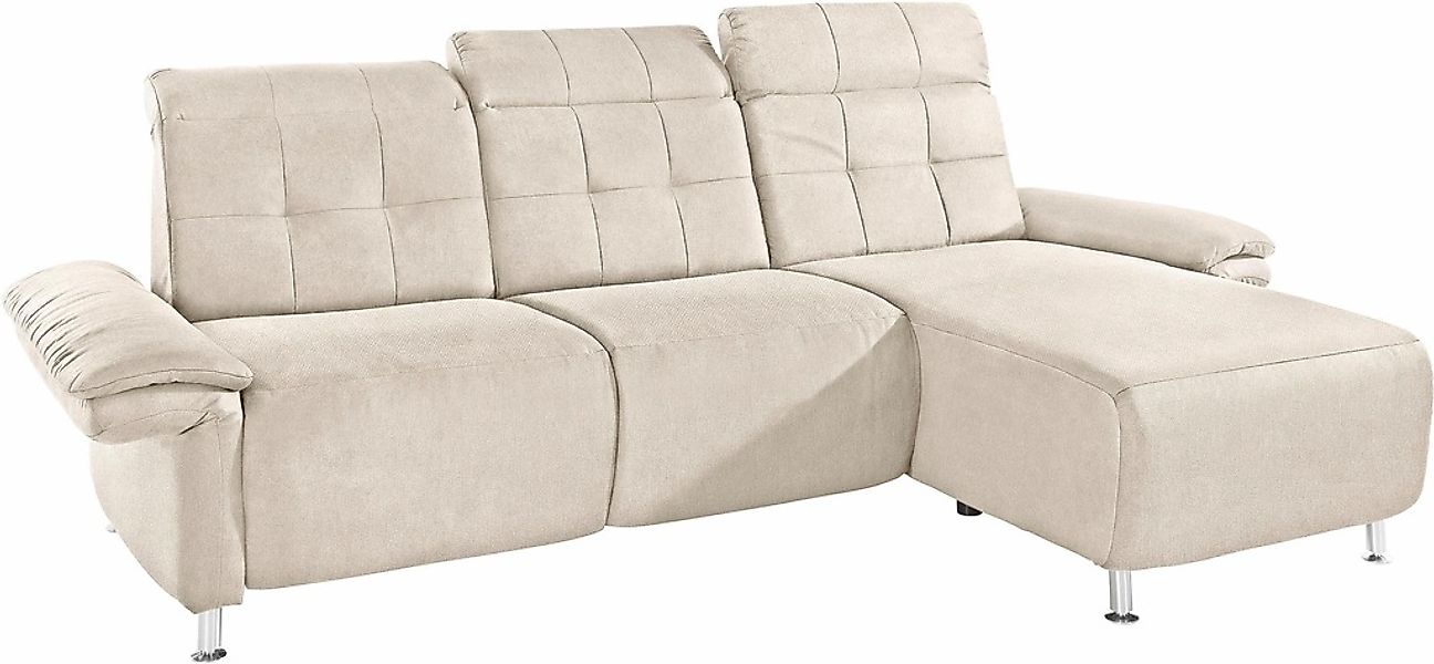 Places of Style Ecksofa »Manhattan L-Form«, 2 Sitze mit elektrischer Relaxf günstig online kaufen