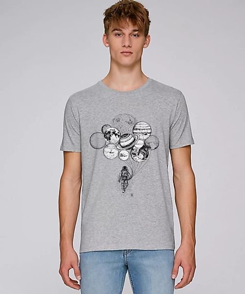 T-shirt Mit Motiv / Astronaut Mit Planeten günstig online kaufen