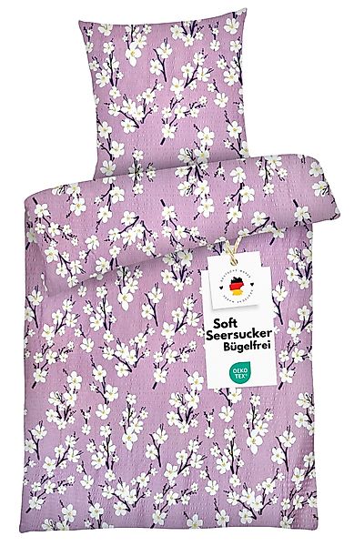 Carpe Sonno Bettwäsche Seersucker 135x200 Sommer günstig online kaufen