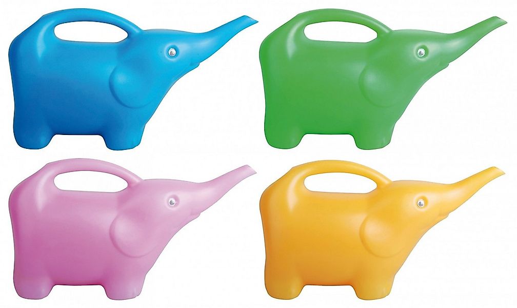 Dekowunder Gießkanne Elefant Gießkanne sortiert mehrfarbig Blumen Garten Ki günstig online kaufen