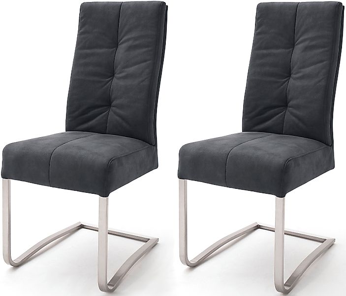 MCA furniture Esszimmerstuhl »Salva Schwingstuhl 1«, (Set), 2 St., Microfas günstig online kaufen
