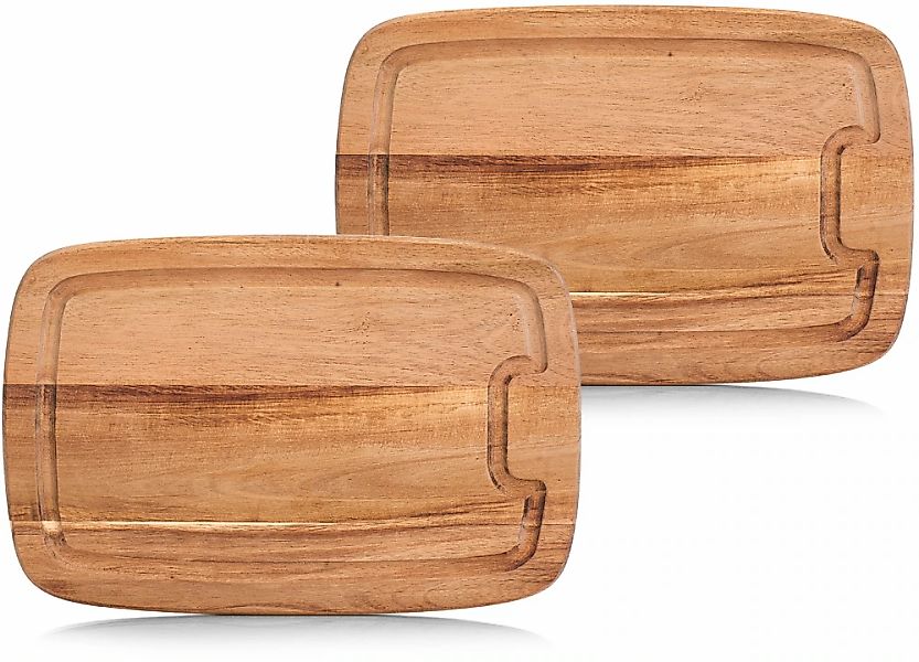 Zeller Present Schneidebrett mit Saftrille günstig online kaufen