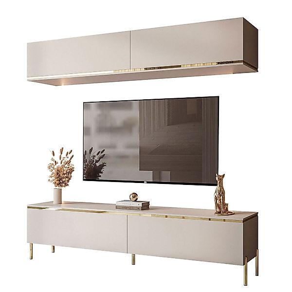 Lookway Wohnwand AURORA II auf Beinen günstig online kaufen