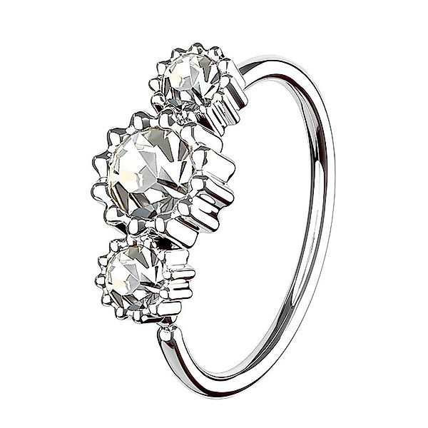 Taffstyle Nasenpiercing Piercing Ring Continuous mit günstig online kaufen